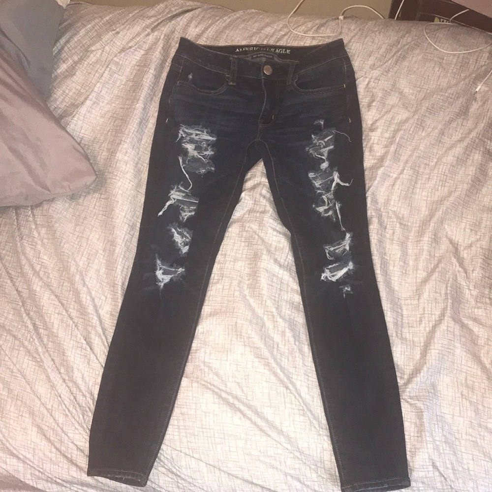 Ripped American Eagle Jeans